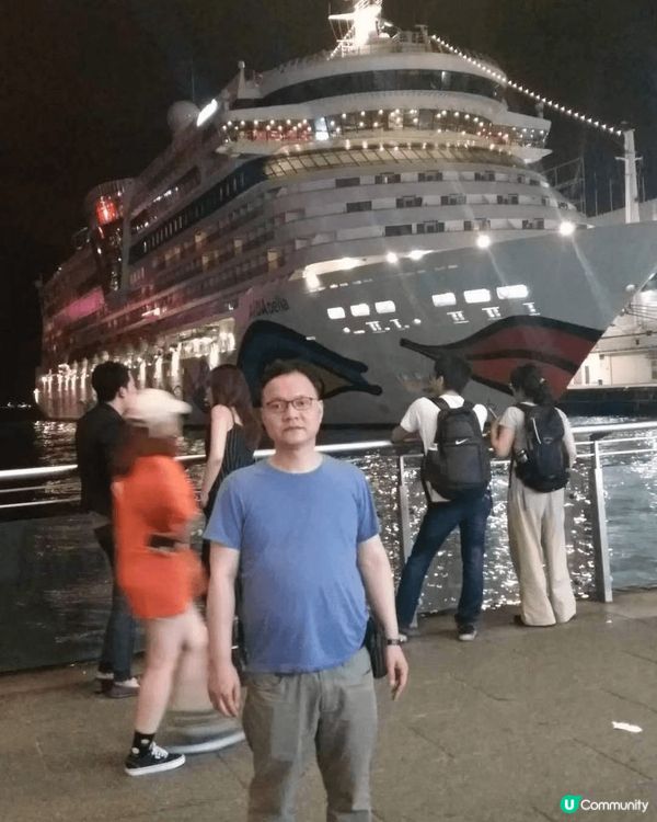 香港維多利亞港夜景，香港第一旅遊景點！美麗！