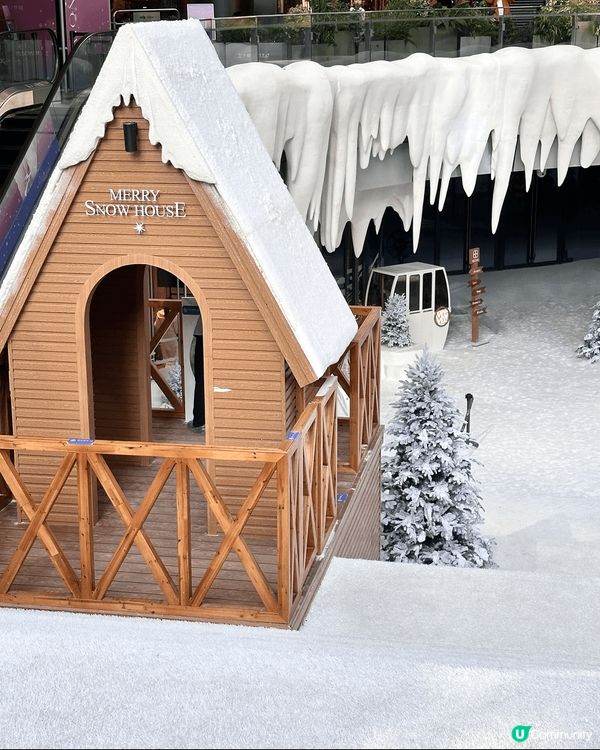 深圳終於落雪，知道有一個咁厲害?聖誕場景，無理由唔去影靚相