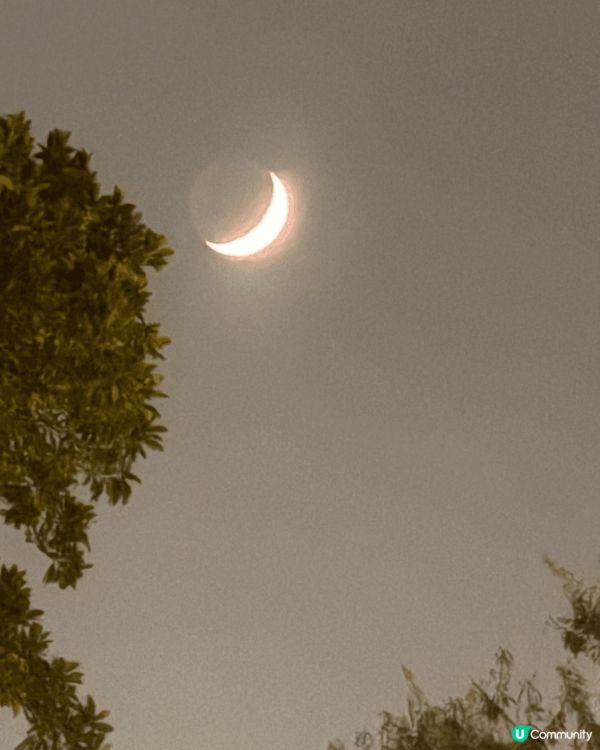 馬鞍山天空，日與夜