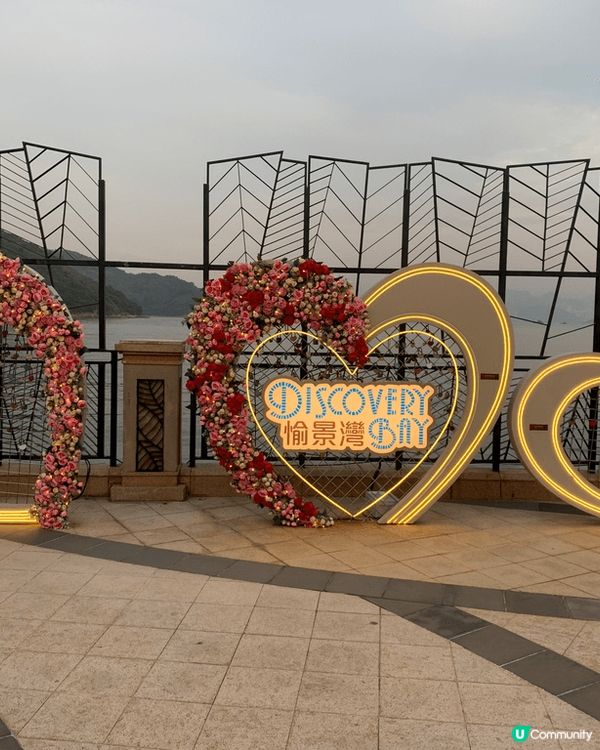 愉景灣聖誕燈飾🎄✨  飄雪打卡📸