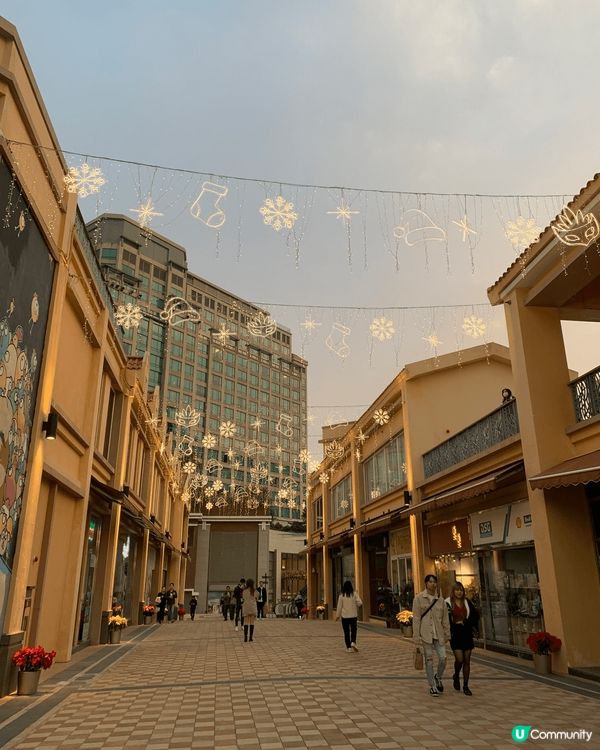 愉景灣聖誕燈飾🎄✨  飄雪打卡📸