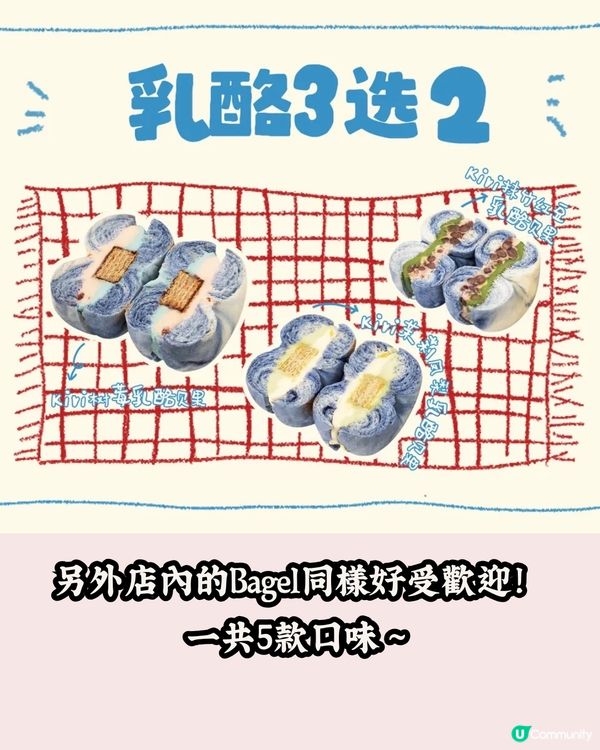 深圳Kaledo商場新開麵包店🍞必食冬甩/藍莓朱古力威化餅bagel‼️低至¥7.9