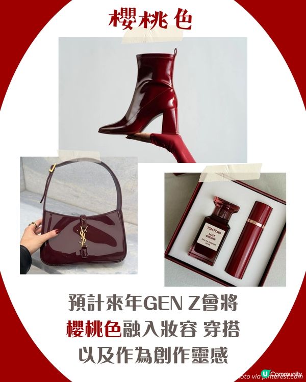 2025兩大年度代表色！00後最愛呢隻色？🍒同色系手袋銀包一次過睇！