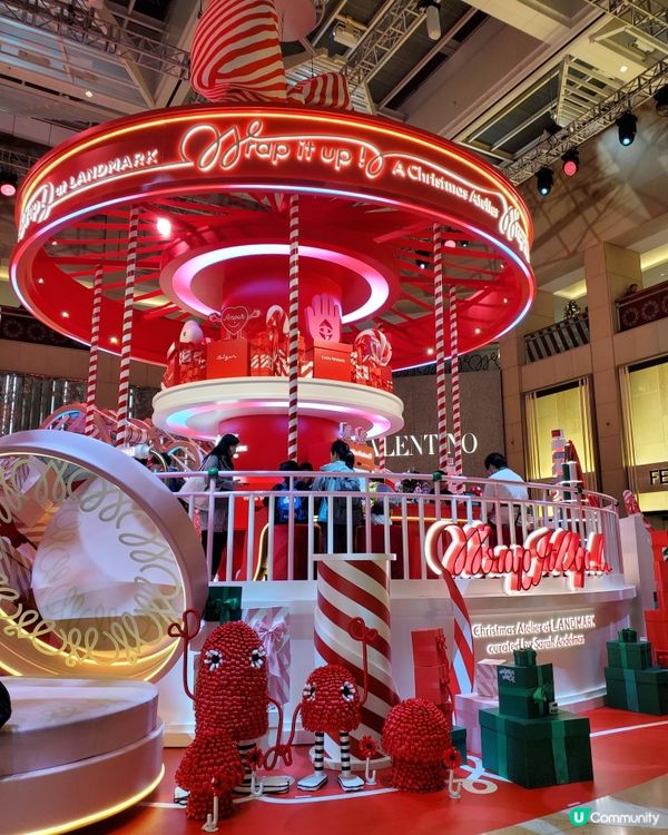 平安夜商場打卡