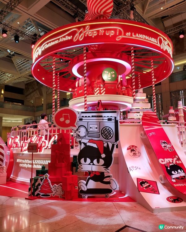 平安夜商場打卡