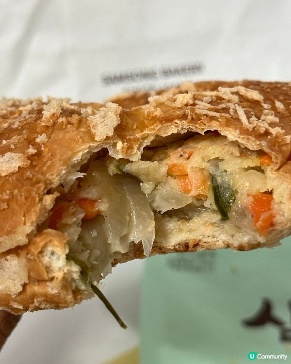 🇰🇷韓國三松麵包店！蔬菜可樂餅