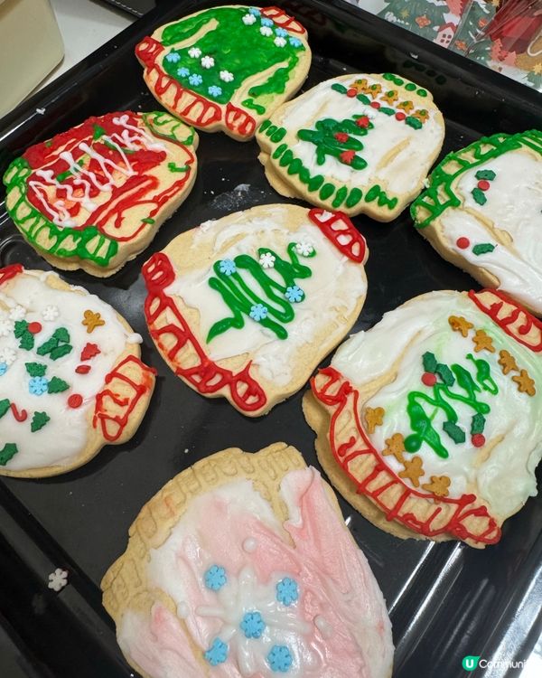 🎄🎅🏻 聖誕曲奇，簡單易整！