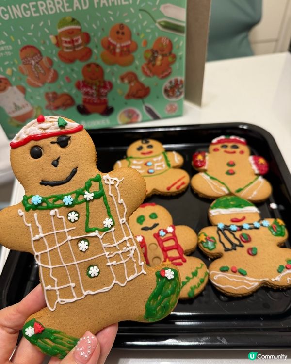 🎄🎅🏻 聖誕曲奇，簡單易整！