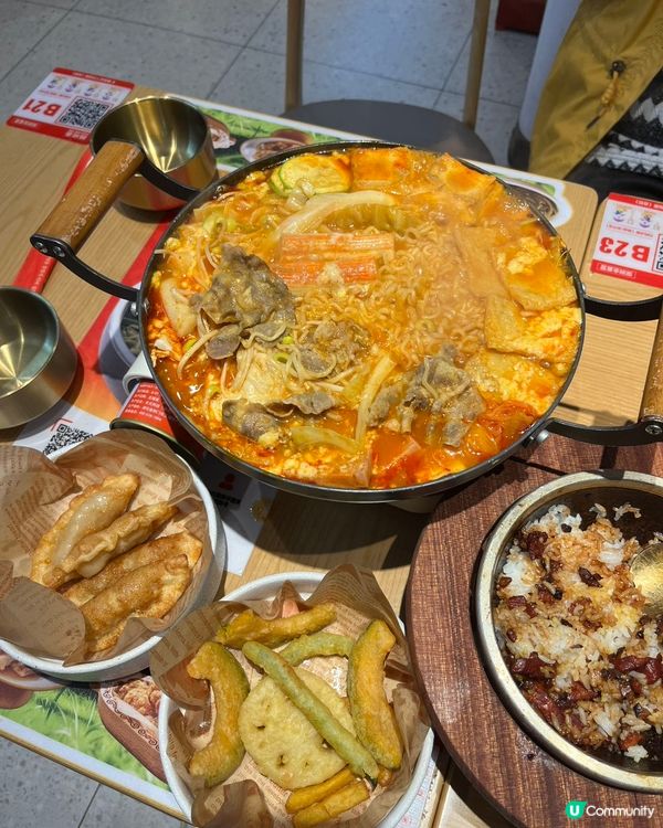 韓歡喜延邊拌飯部隊鍋🍲  深圳福田卓悅商場1樓121-