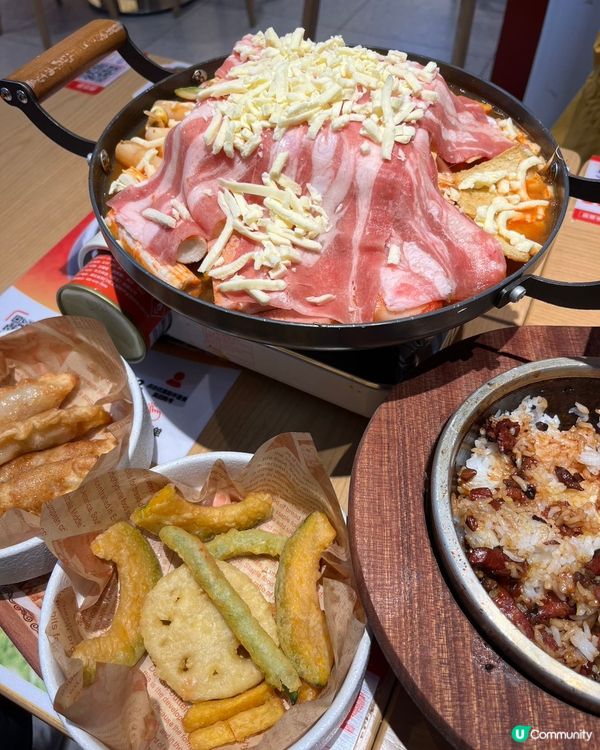 韓歡喜延邊拌飯部隊鍋🍲  深圳福田卓悅商場1樓121-