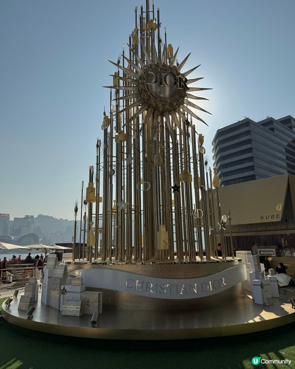 ✨🎄聖誕下午茶回歸！Dior華麗佈置