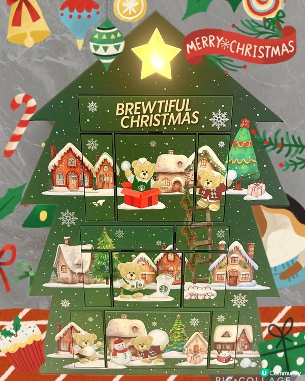 開箱聖誕倒數月曆🎄Brewtiful Christmas☕️