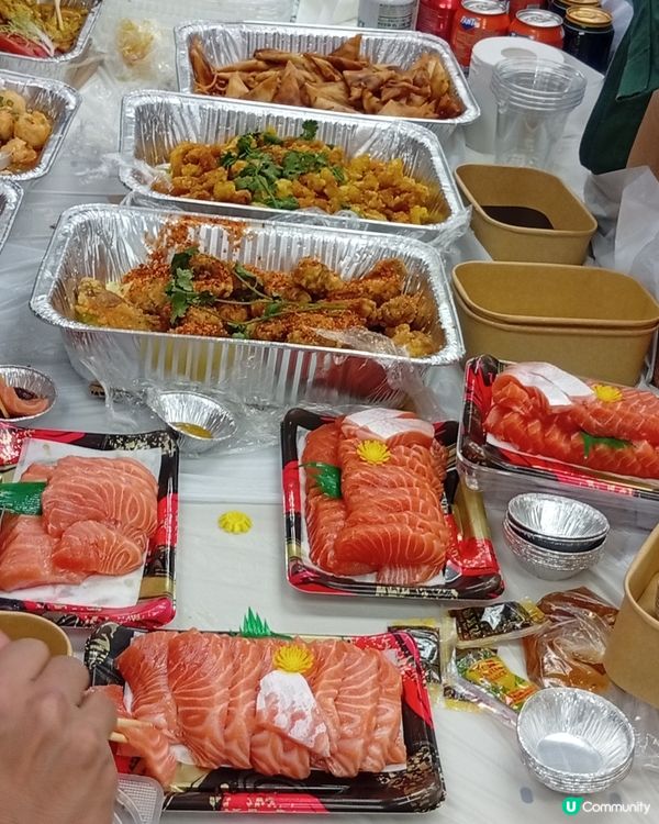 聖誕聚餐，食到停唔到口！😋🎄