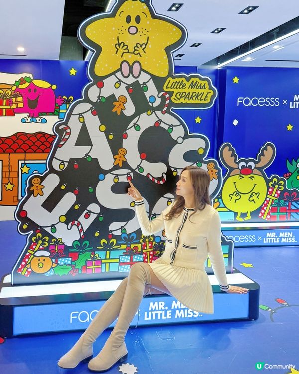 去 Facesss 買聖誕禮物，記得要儲印章喔！