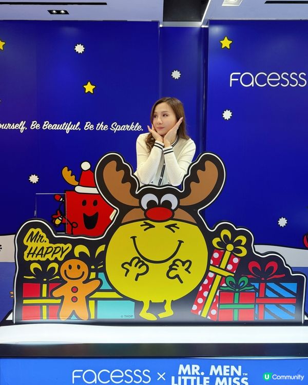 去 Facesss 買聖誕禮物，記得要儲印章喔！