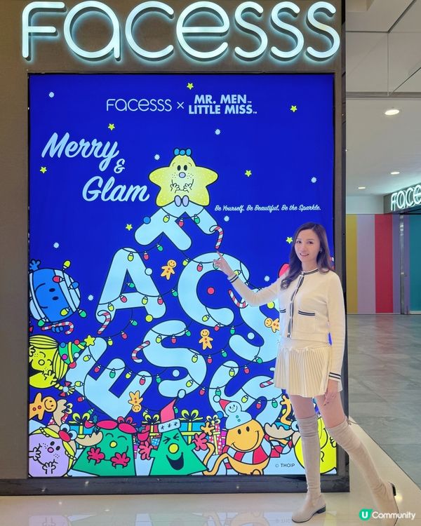 去 Facesss 買聖誕禮物，記得要儲印章喔！