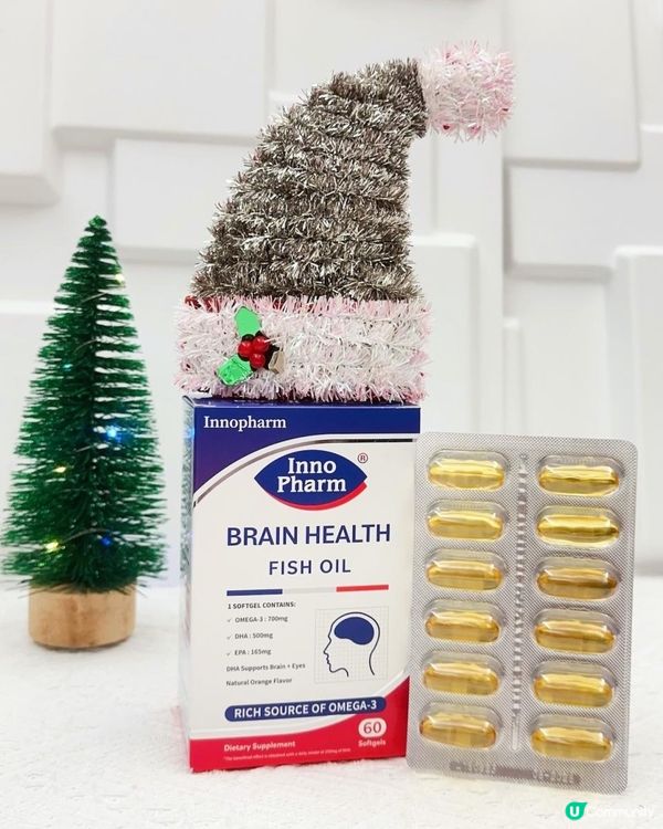 送禮之選 ♥ 開心又健康！►法國Innopharm醫療級魚油