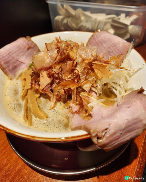 鰹魚雞白湯藜麥拉麵 😍😍