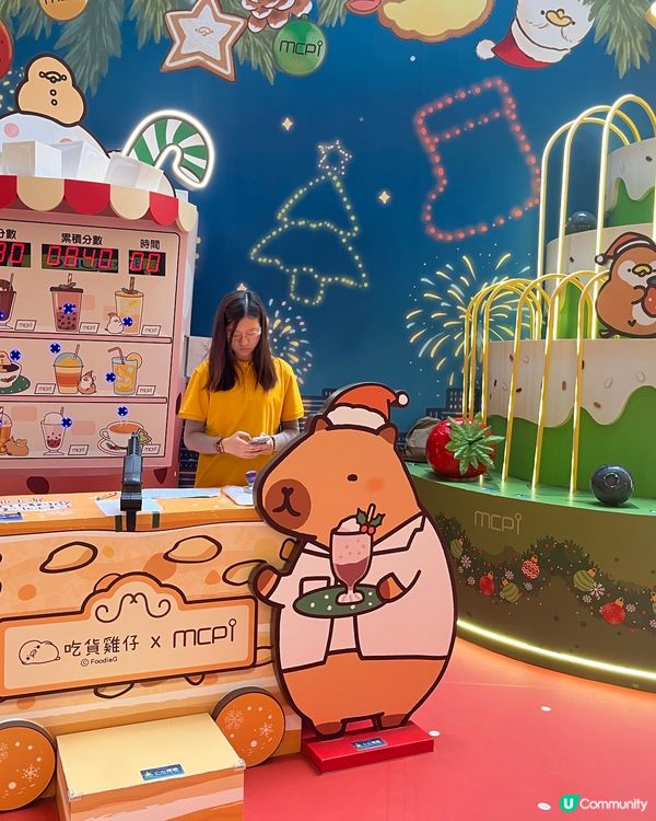 寶林人唔好走寶啦😉👍新都城一期商場聖誕活動