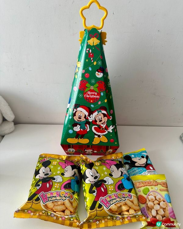 Mickey Mouse聖誕樹🎄造型零食包