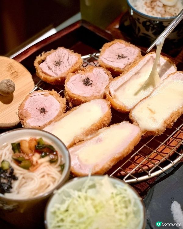 芝士吉列豬扒超級澎湃🥳