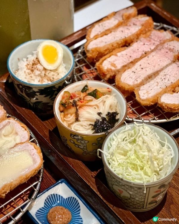 芝士吉列豬扒超級澎湃🥳