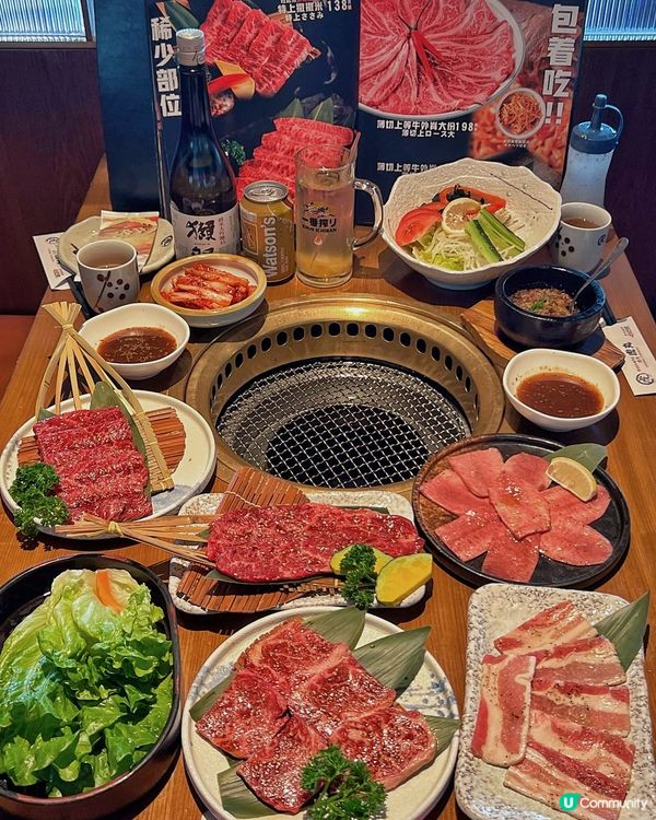 深圳必食燒肉🔥虎丸雙人套餐抵食夾大件！