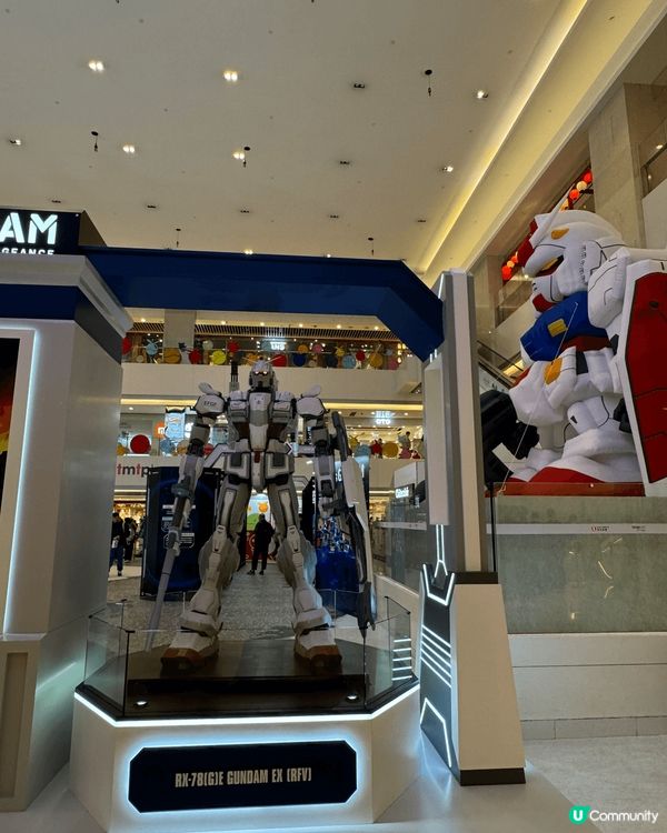 《高達45周年展》於屯門市廣場舉行，是次活動係紀念機械人動畫...