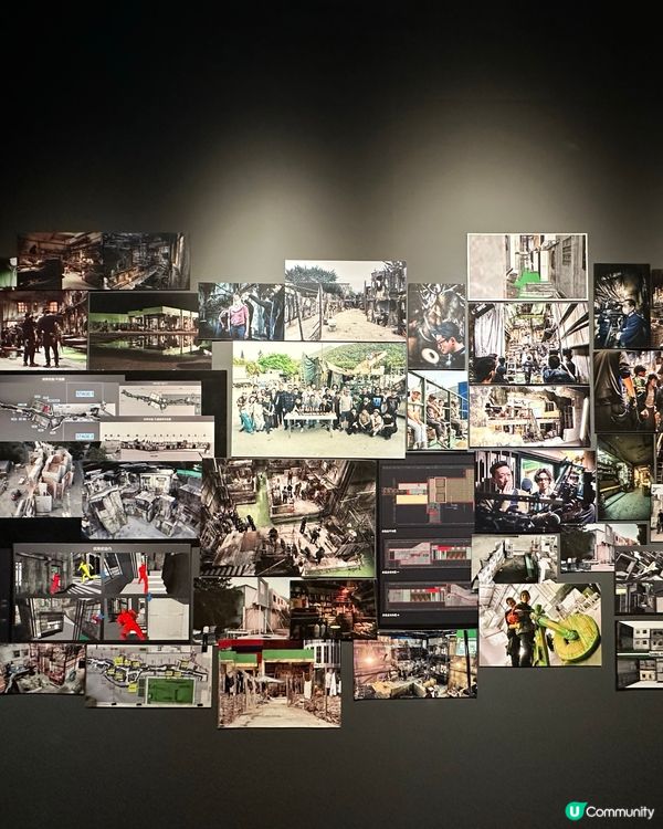 九龍城寨電影🎬場景在AIRSIDE 展覽