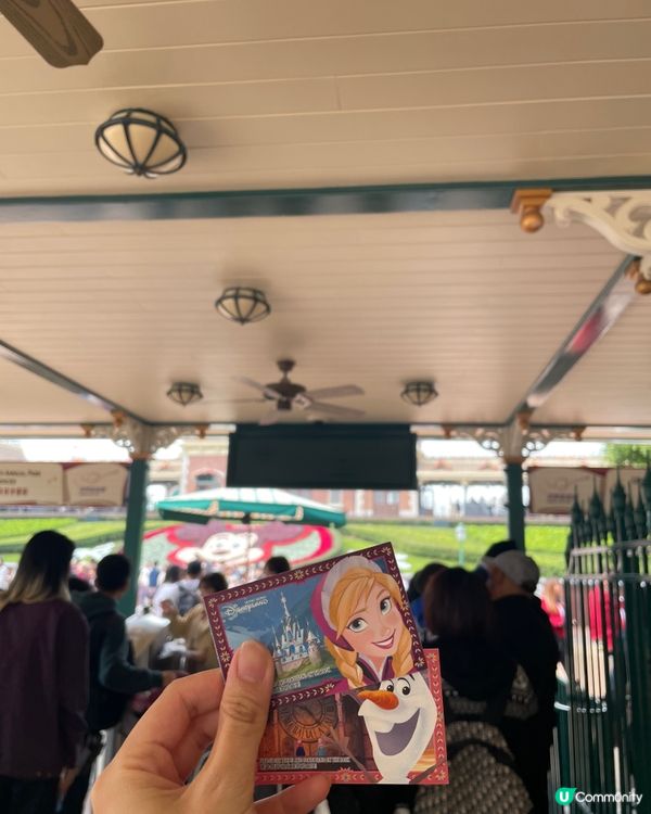 迪士尼聖誕勁有氣氛🎄🤩app有電子點餐功能