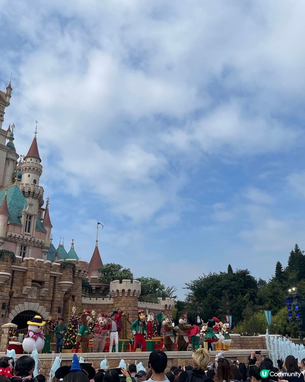 迪士尼聖誕勁有氣氛🎄🤩app有電子點餐功能