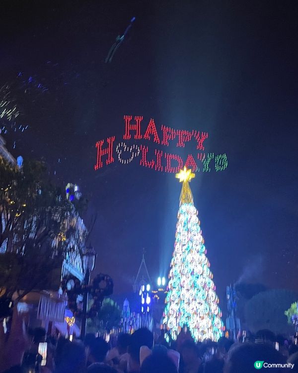 迪士尼聖誕勁有氣氛🎄🤩app有電子點餐功能