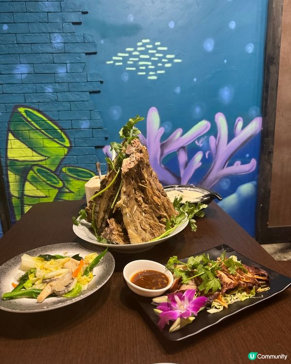 ## 🔥火山排骨正到爆💥  泰國餐廳之旅🤤