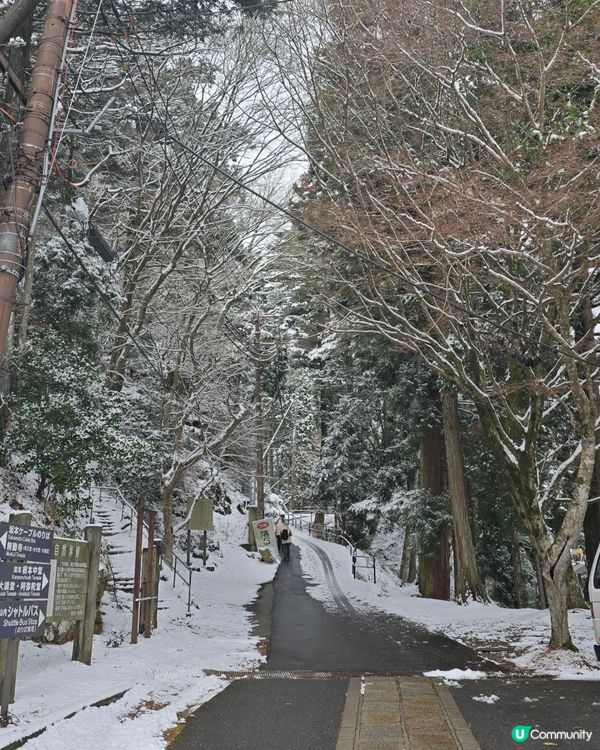 京都比叡山落雪啦😍每一幕猶如明信片咁靚🥰附交通方式🚠