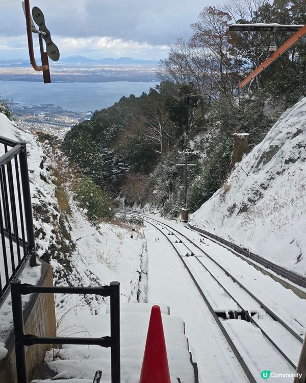 京都比叡山落雪啦😍每一幕猶如明信片咁靚🥰附交通方式🚠