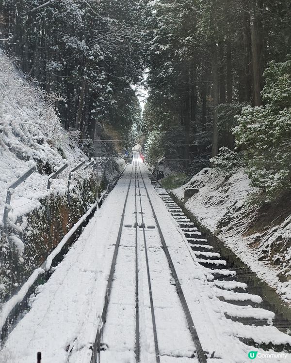 京都比叡山落雪啦😍每一幕猶如明信片咁靚🥰附交通方式🚠