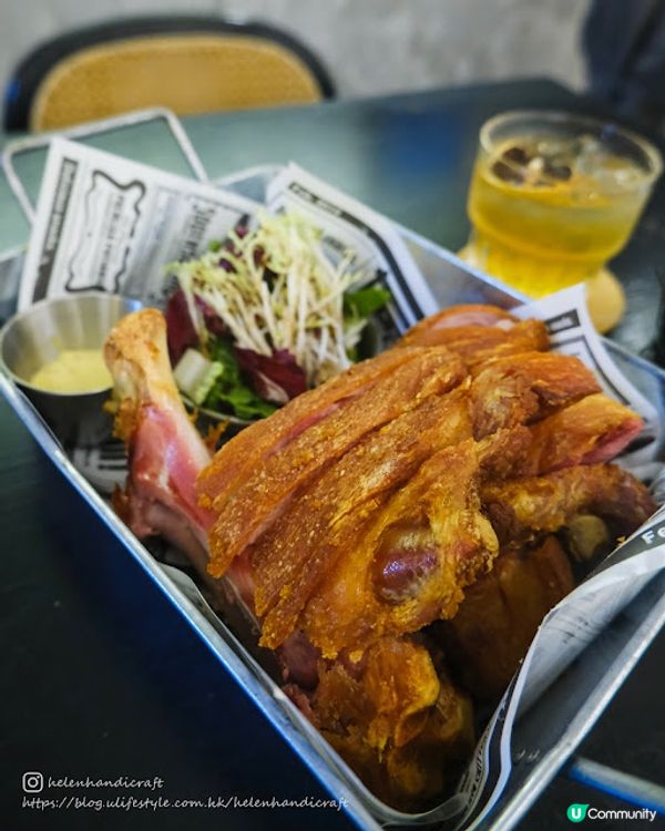 【吃下深水埗】工業風酒吧鹹豬手送醉檸茶優惠 - Amuse Bar