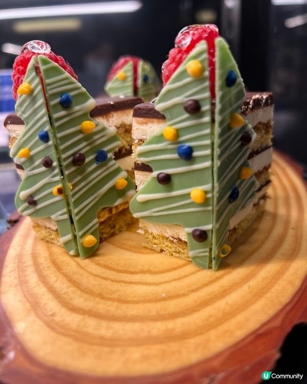 👀藝術品般的節日蛋糕｜深圳前海艾美酒店｜平安夜自助餐甜品