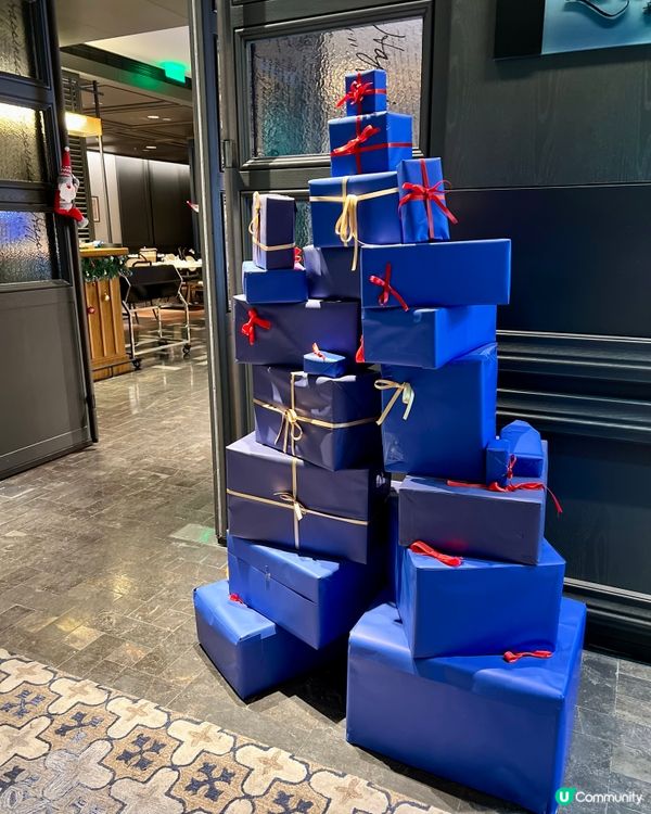 👀藝術品般的節日蛋糕｜深圳前海艾美酒店｜平安夜自助餐甜品