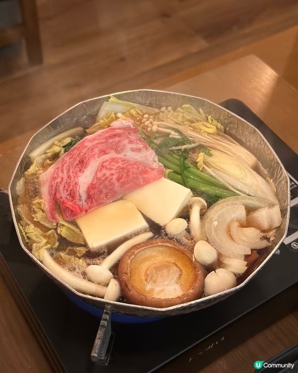 尖沙咀和牛壽喜燒半放題