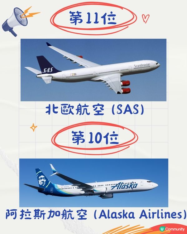 2024年全球最安全航空公司TOP20排名✈️國泰排第幾？