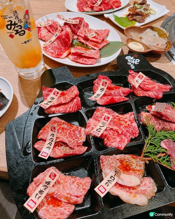 道頓掘黑毛和牛烤肉🔥🔥大滿足！去大阪必吃🤤