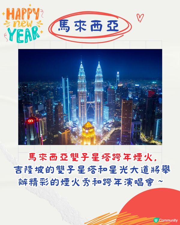 迎接2025年🌟全球10大城市跨年倒數活動一覧🎇