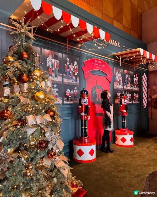 酒店聖誕Staycation🎄氣氛滿滿Grand Hyatt