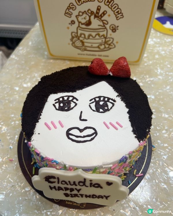 $138就可以設計一個獨一無二嘅蛋糕😍送俾朋友家人一定好開心