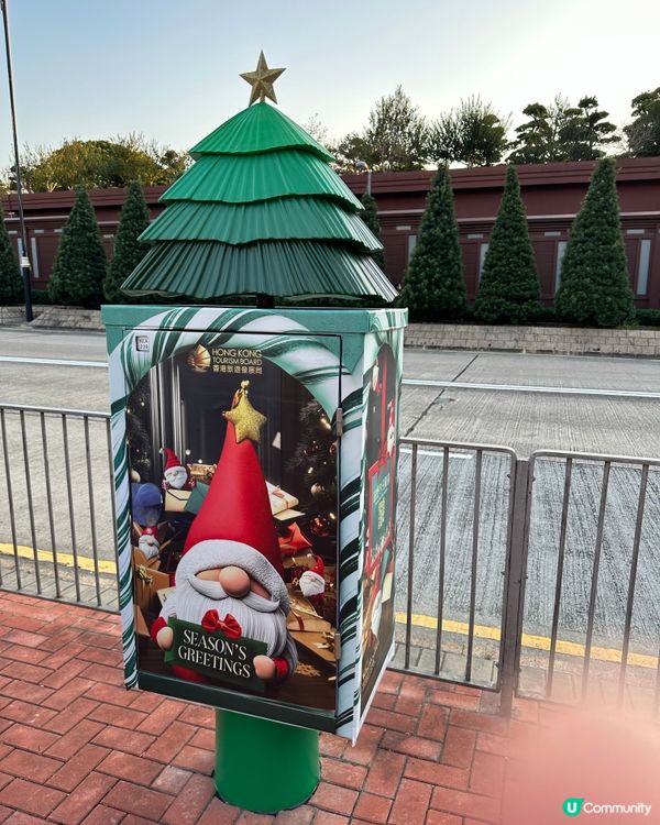 郵箱上的聖誕樹🎄