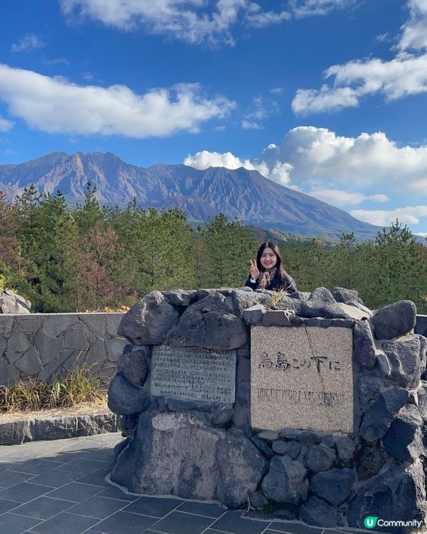 鹿兒島必去🦌近距離欣賞櫻島活火山🌋
