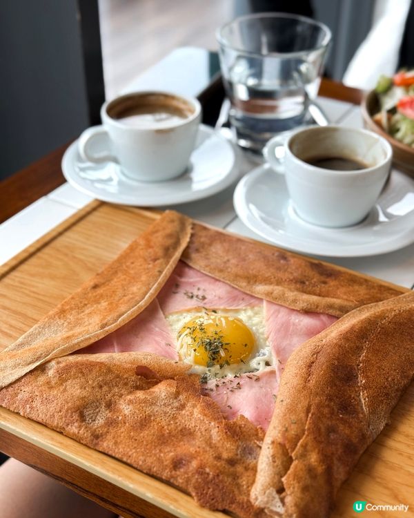 西九邊Chill邊嘆法式薄餅☀️🍫