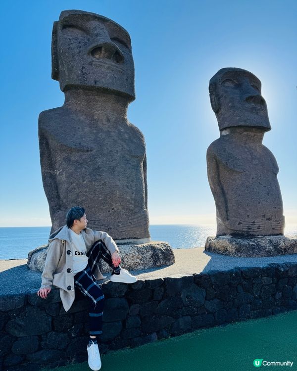 我最期待的景點出現了, 唔駛飛去復活節島都可以睇摩艾石像