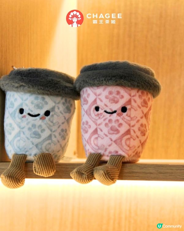 霸王茶姬最新周邊‼️ 新出8款超可愛公仔杯掛飾盲盒😍1月1日正式上架‼️